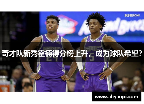 奇才队新秀霍楠得分榜上升，成为球队希望？